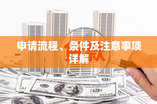电白申请流程、条件及注意事项详解