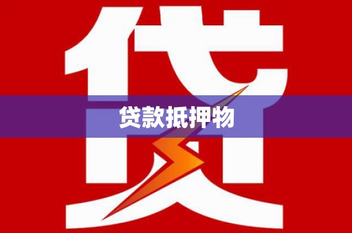 电白贷款抵押物