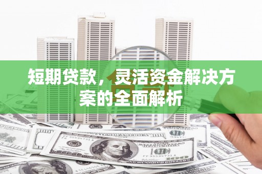 电白短期贷款，灵活资金解决方案的全面解析