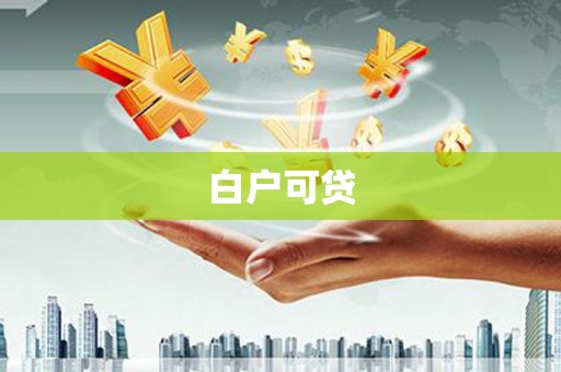 电白白户可贷