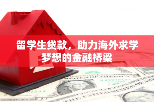 电白留学生贷款，助力海外求学梦想的金融桥梁