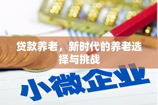 电白贷款养老，新时代的养老选择与挑战