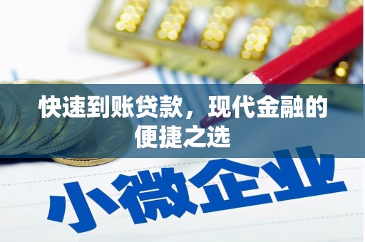 电白快速到账贷款，现代金融的便捷之选