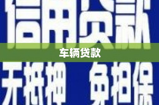 电白车辆贷款