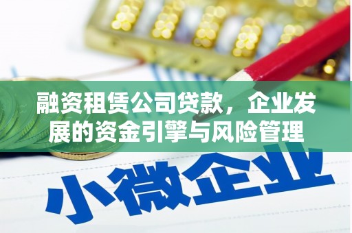 电白融资租赁公司贷款，企业发展的资金引擎与风险管理