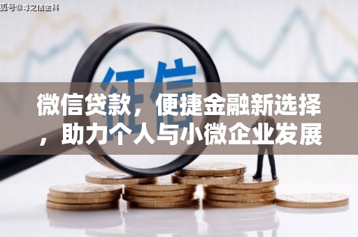电白微信贷款，便捷金融新选择，助力个人与小微企业发展