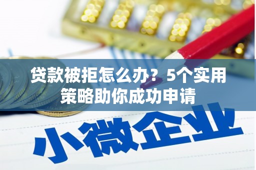 电白贷款被拒怎么办？5个实用策略助你成功申请